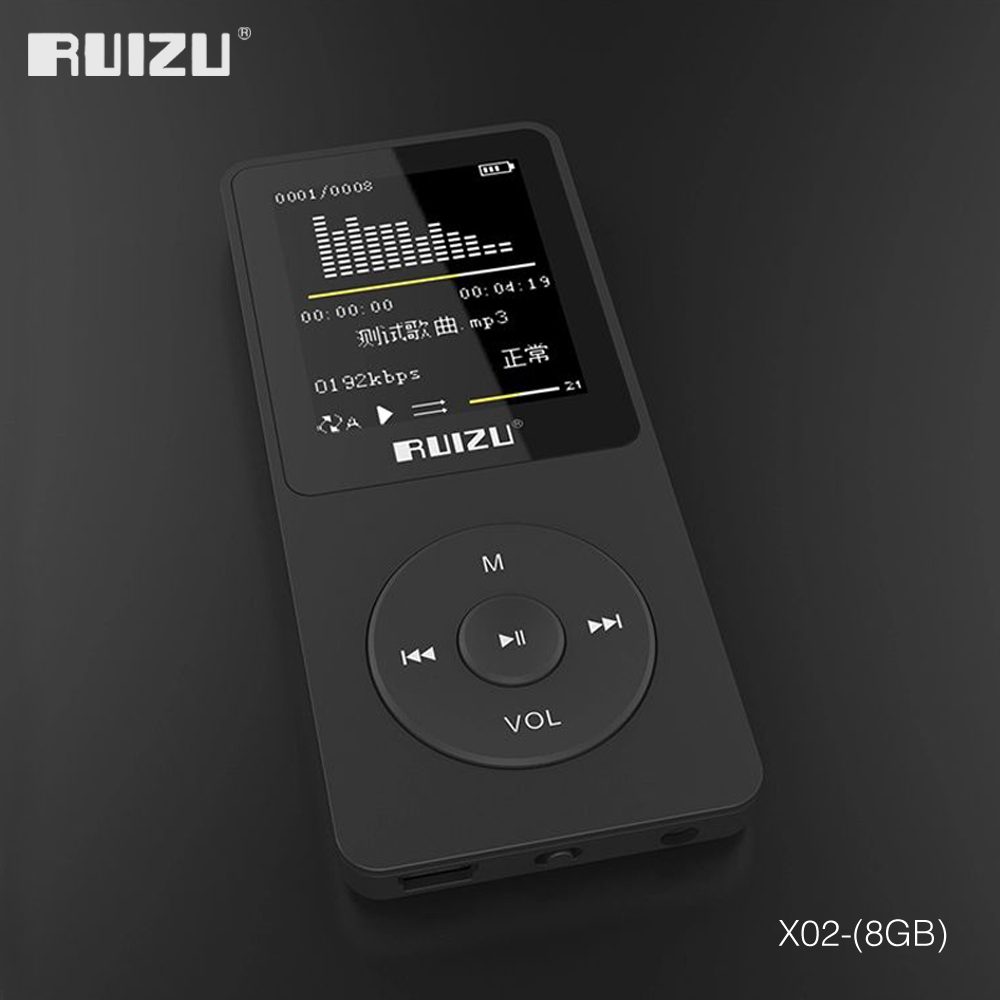 2016 100% Original English Version Ultrathin 8GB MP3 Player