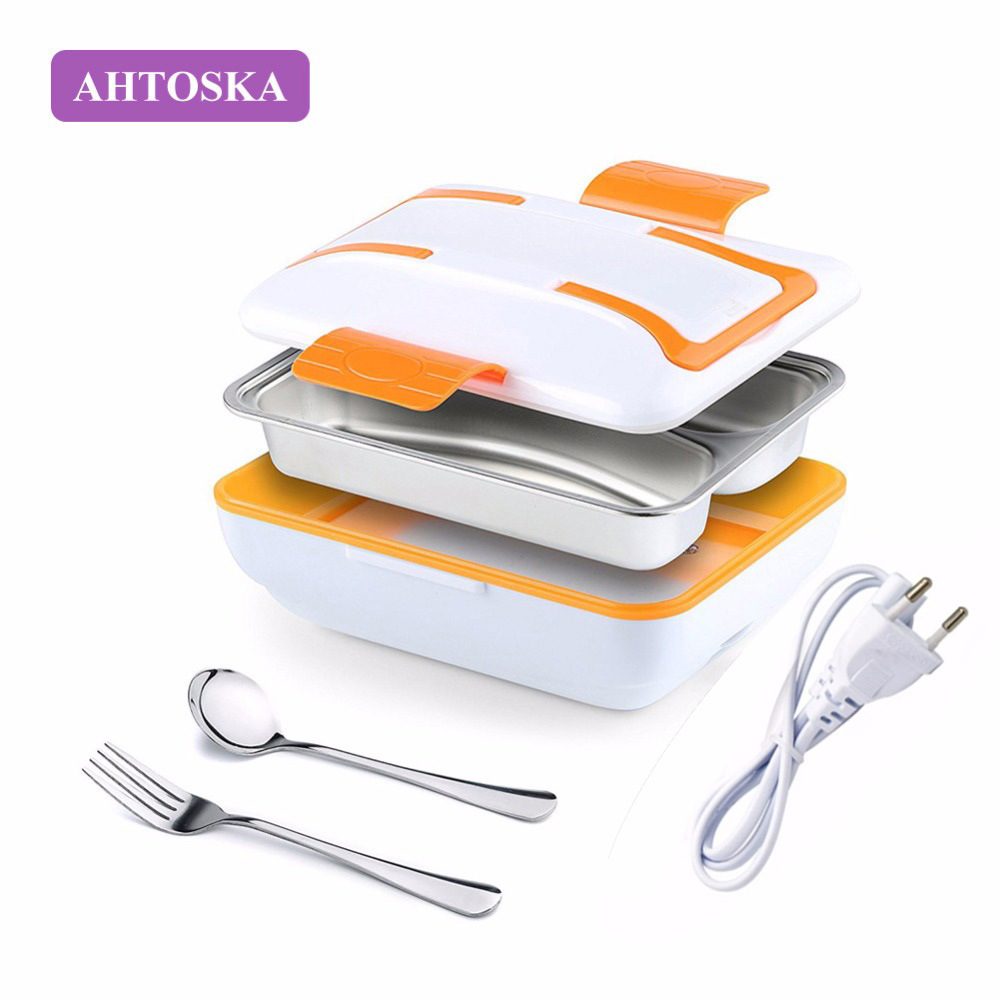AHTOSKA Portable Electric Heating Dinnerware High Quality Stainless Steel