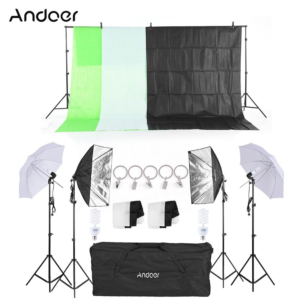 Andoer Photography Lighting Equipment Kit
