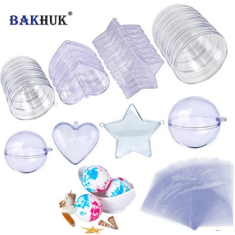 BAKHUK 20 Sets DIY Plastic Reusable Molds