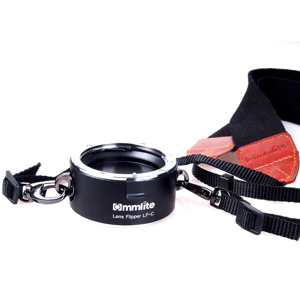 Commlite Lens Flipper Double Dual Lens Holder Quick Changing Tool