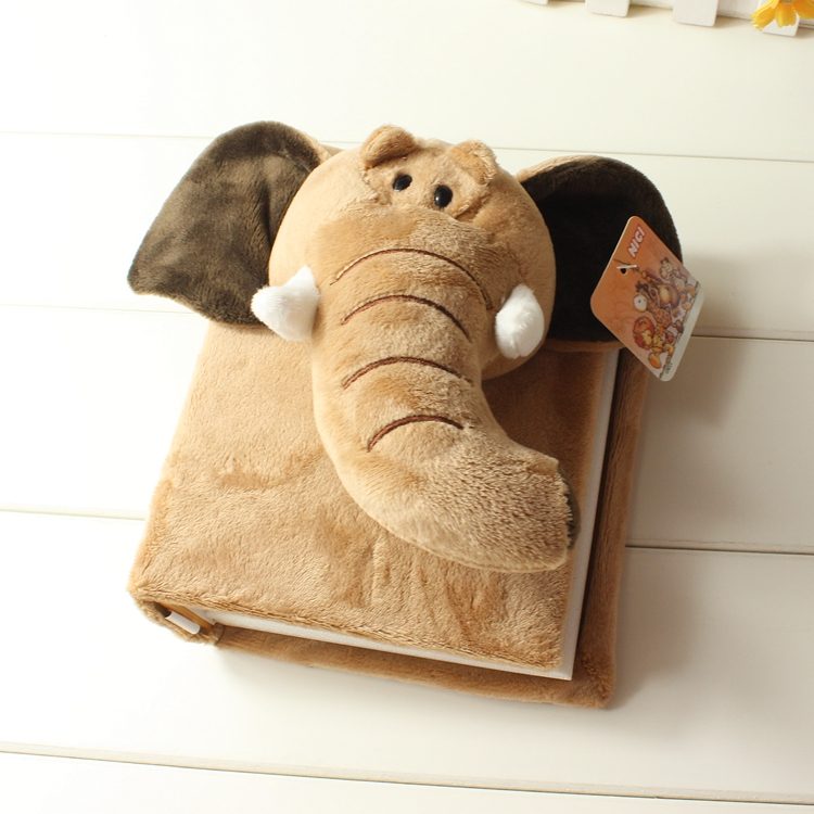 Cute 3D Cartoon Animal Soft Plush Baby Photo Album