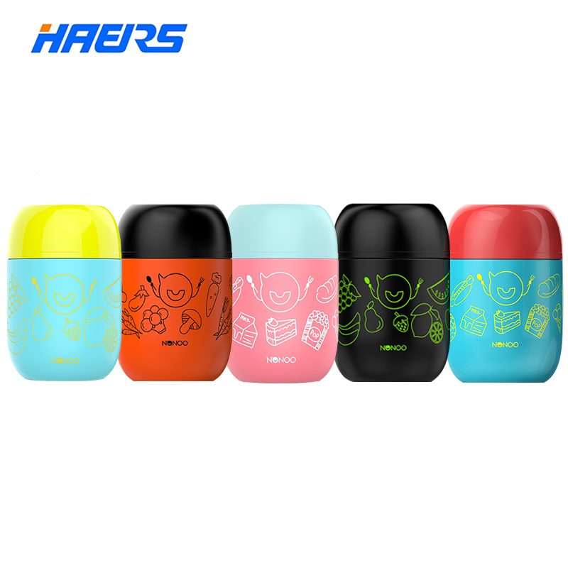 Haers Candy Color Soup and Food Lunch Box