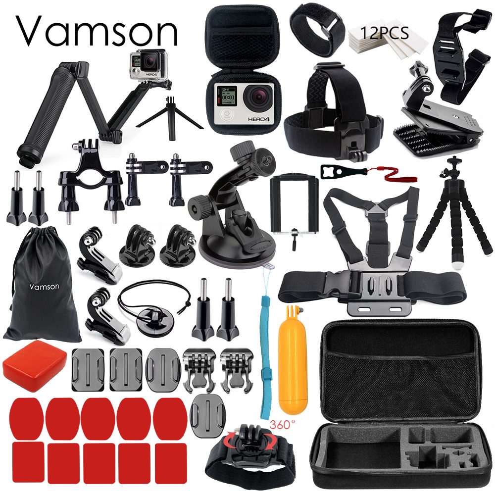 Vamson for Gopro Accessories Set