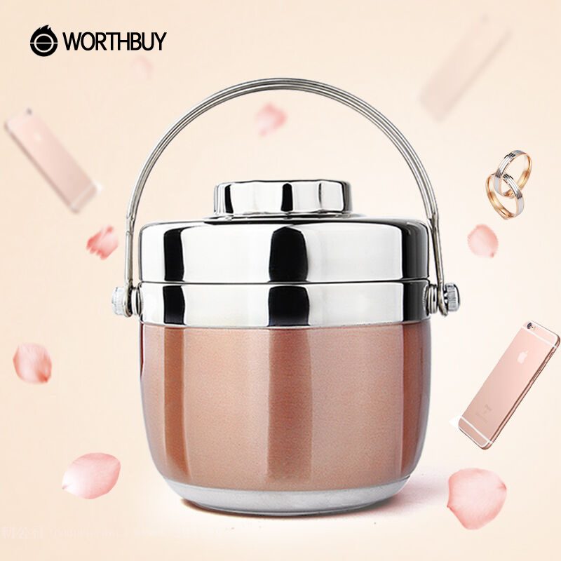 Thermal Insulation Japanese Stainless Steel Food Container