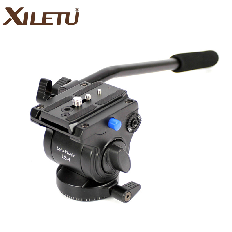 XILETU Handgrip Video Photography Fluid Drag Hydraulic Tripod