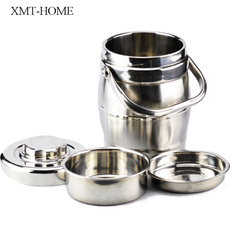 XMT-HOME Food Thermo With Compartments Thermal Container