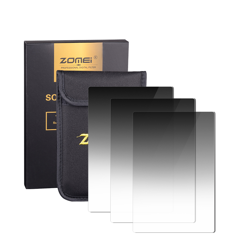 Zomei 3 in 1 Gradient Grey Filter Neutral Density Cokin Z Lee Holder series