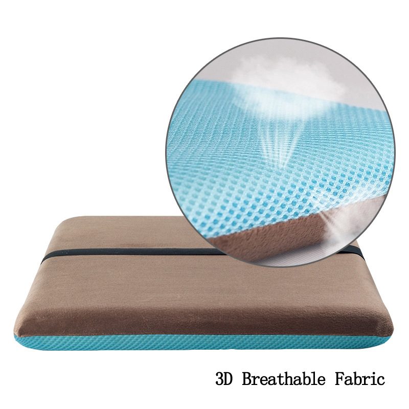 2017 New Memory Foam Lumbar Pain Relief Cushion Office Chair Cushion Coccyx Orthopedic Chair Seat Cushion 4 Colors available