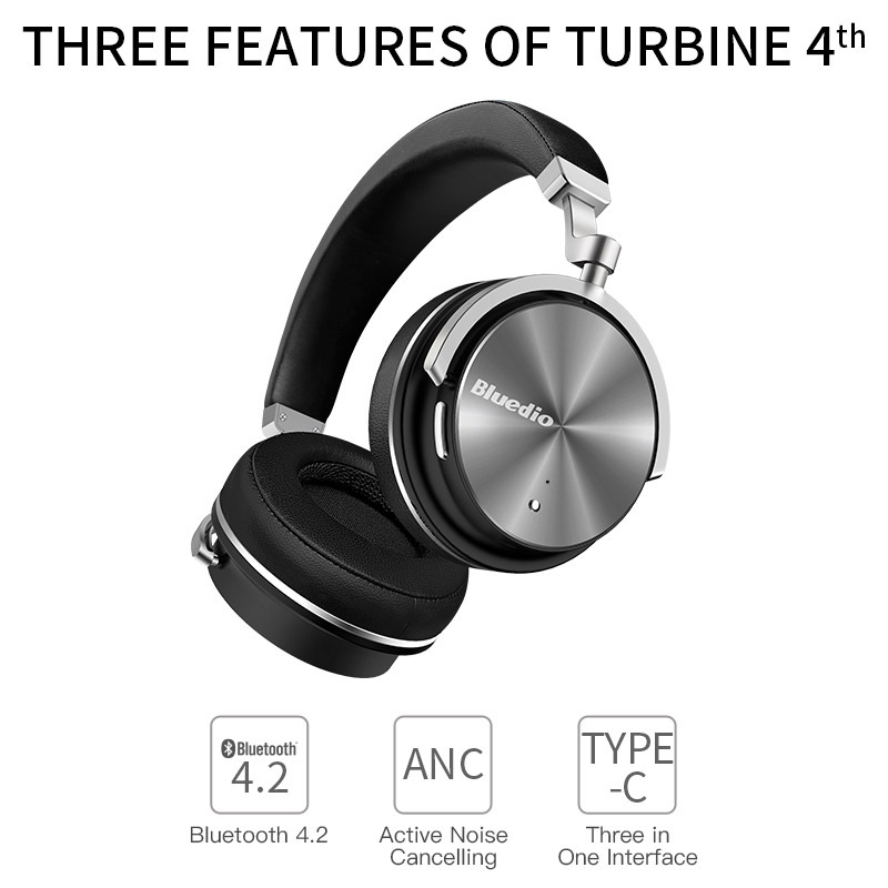 Bluedio T4 Bluetooth Headphones with Microphone