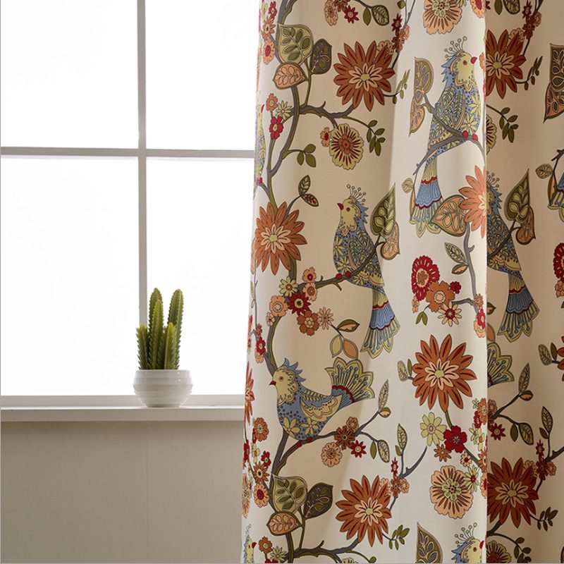 American Living Curtains Rustic Home Decor for Flat Window