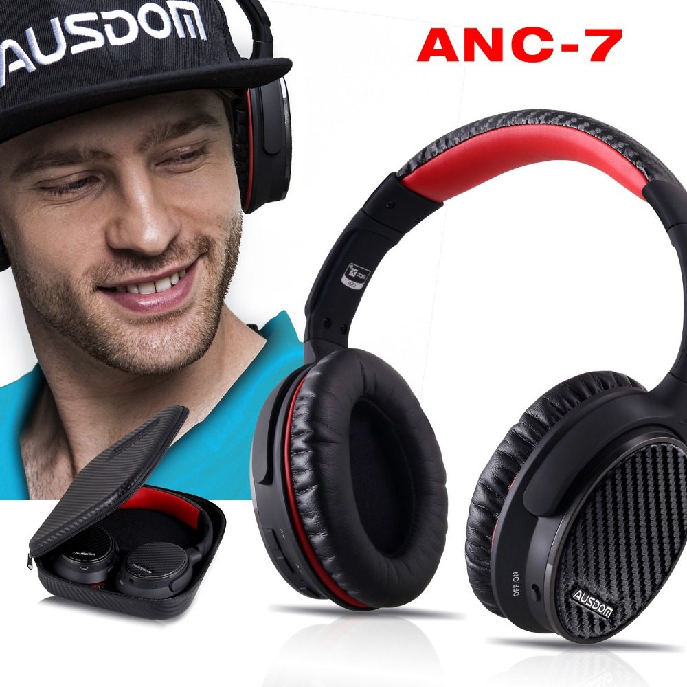 Ausdom ANC7 Active Noise Cancelling Wireless Headphones Bluetooth Headset