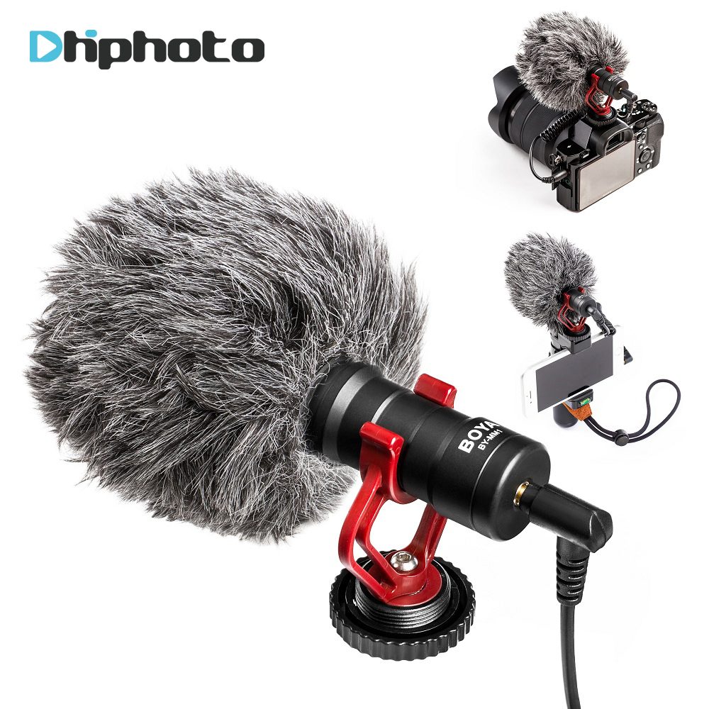 BOYA Wired Condenser Multi-Microphone Kits for Phone and Camera Video