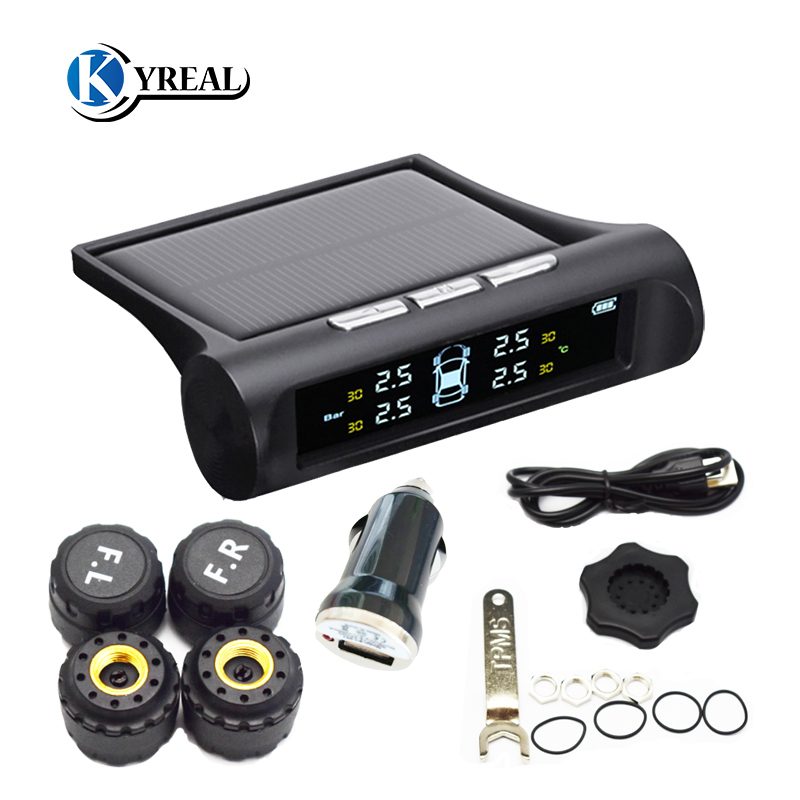 External Sensor Energy Display LCD Screen Car Alarm System