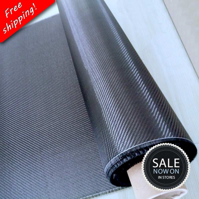 100% Real Unbleached High Strength Carbon Fiber Cloth