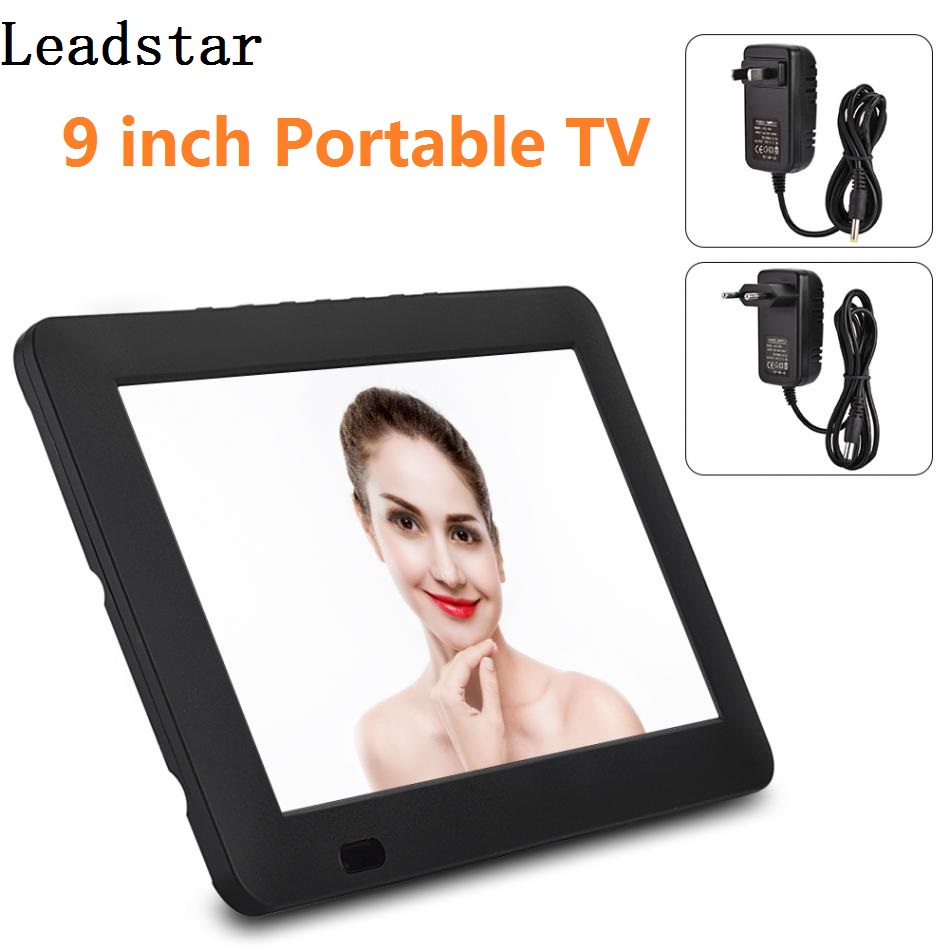 LEADSTAR 9 Inches Rechargeable Digital Color TV Television Player
