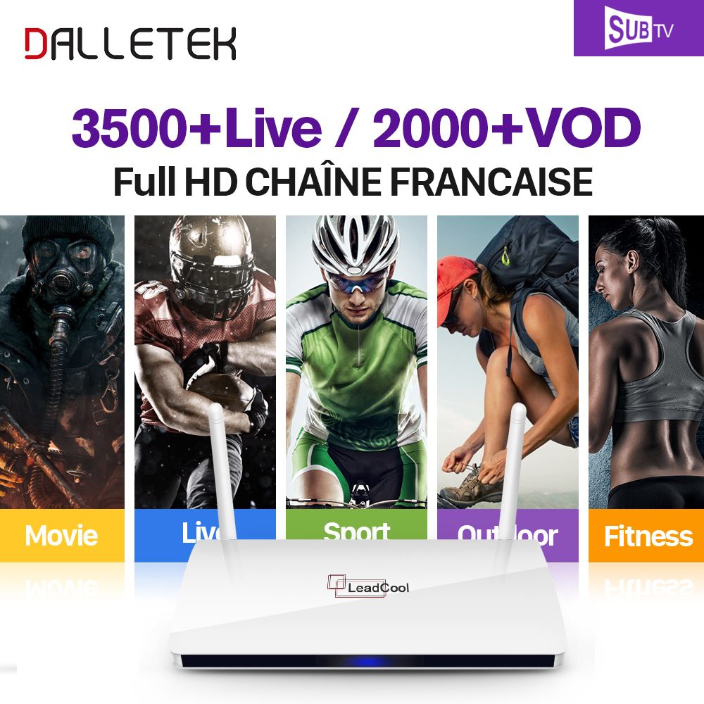 Dalletektv Arabic French 3500 Channels IPTV Box