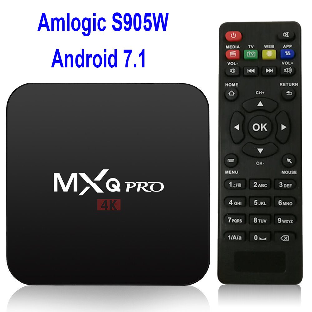 WooYi High Definition PRO Android 7.1 TV Box KD Player