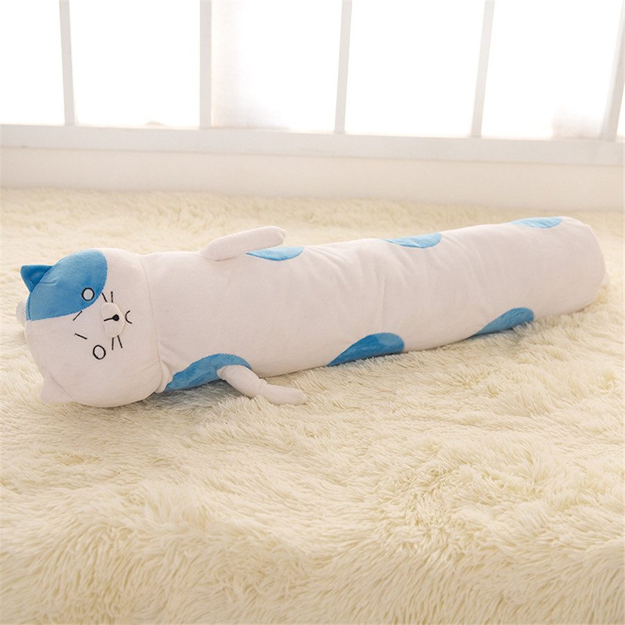New Creative Plush Cartoon Cat Long Memory Foam Pillow