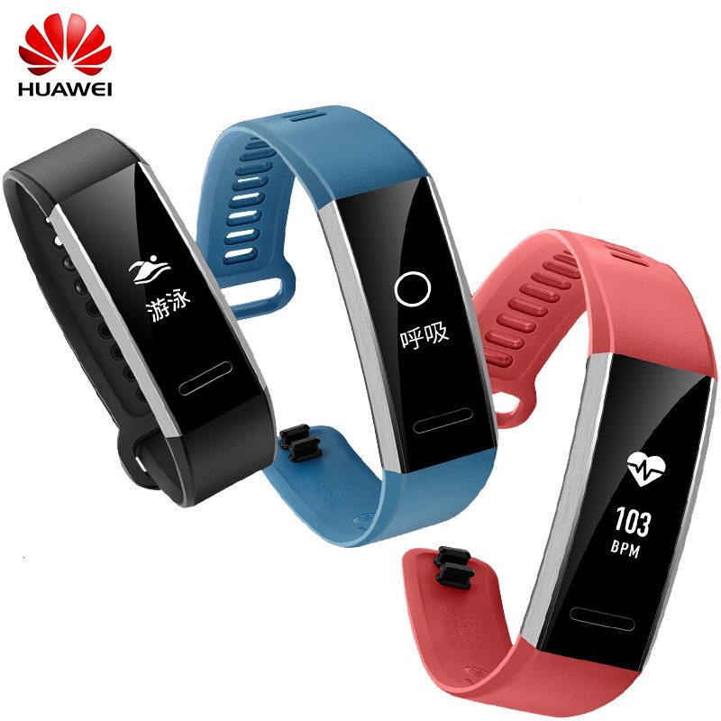 Original Huawei Waterproof Bluetooth OLED Sport Band