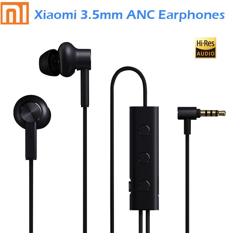 Original Xiaomi 3.5 ANC Earphones For Mobile Phone, Hifi Headphones