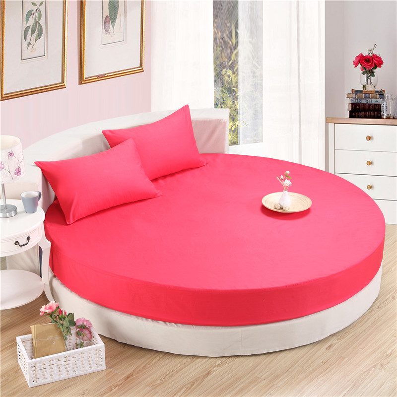 SunnyRain 3-Piece Quality Solid Woven Plain Dyed Sheet and Pillowcase Sets