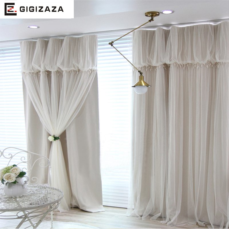 GIGIZAZA General Pleat Woven Solid Korean Shading Blinds