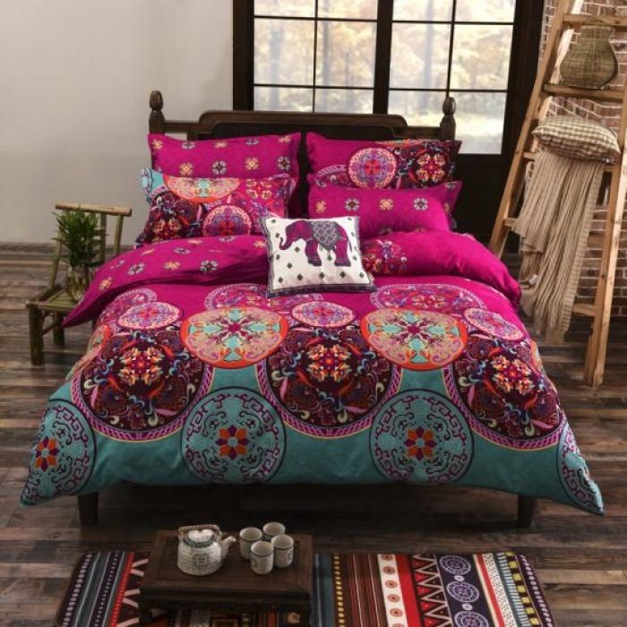 BEST.WENSD Quality National Standards Quilted Plant Bedding Sets