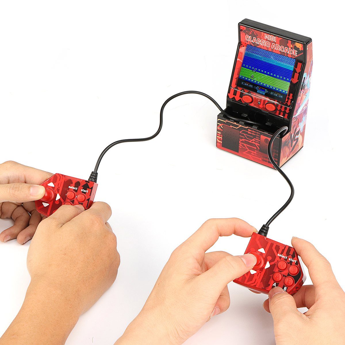 183 in 1 Mini Double Handheld Gaming Console Device