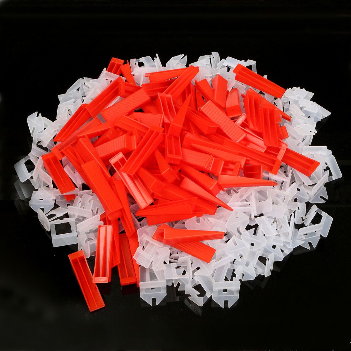 300 pieces Plastic Tile Leveling System and Wedges Tiling Flooring Tools