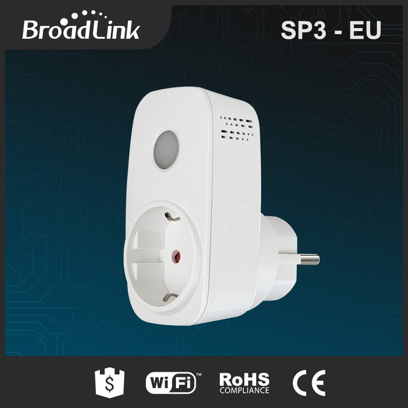 BroadLink SP3S New Smart Plug with Power Meter Mini Energy Monitor