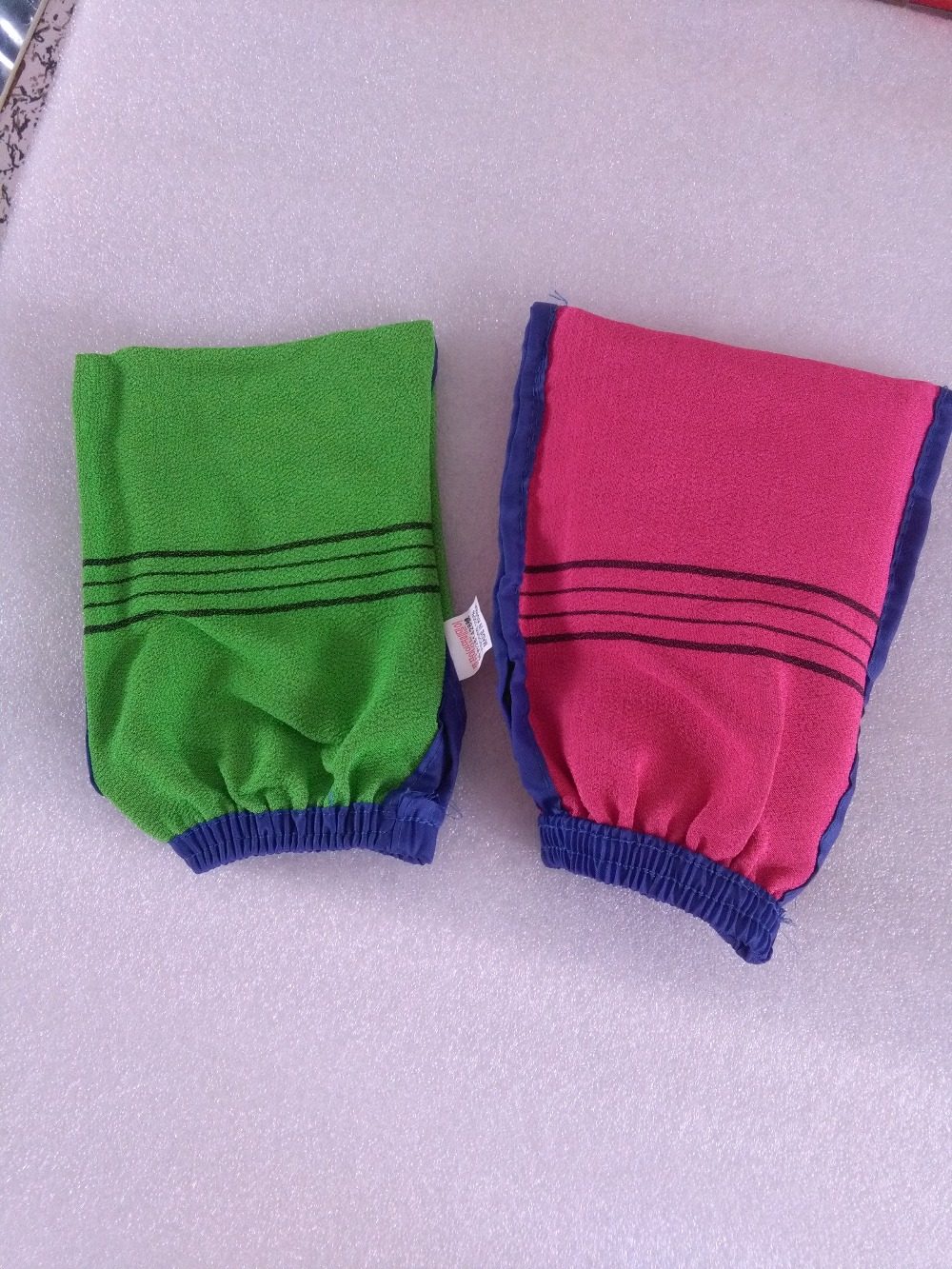 High Quality Double Sided Hammam Scrub Exfoliating Glove