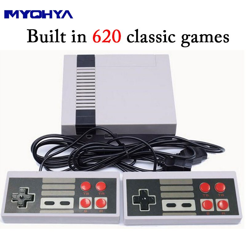 MYOHYA Mini Retro Classic Video Game Console Built-in 620 Games