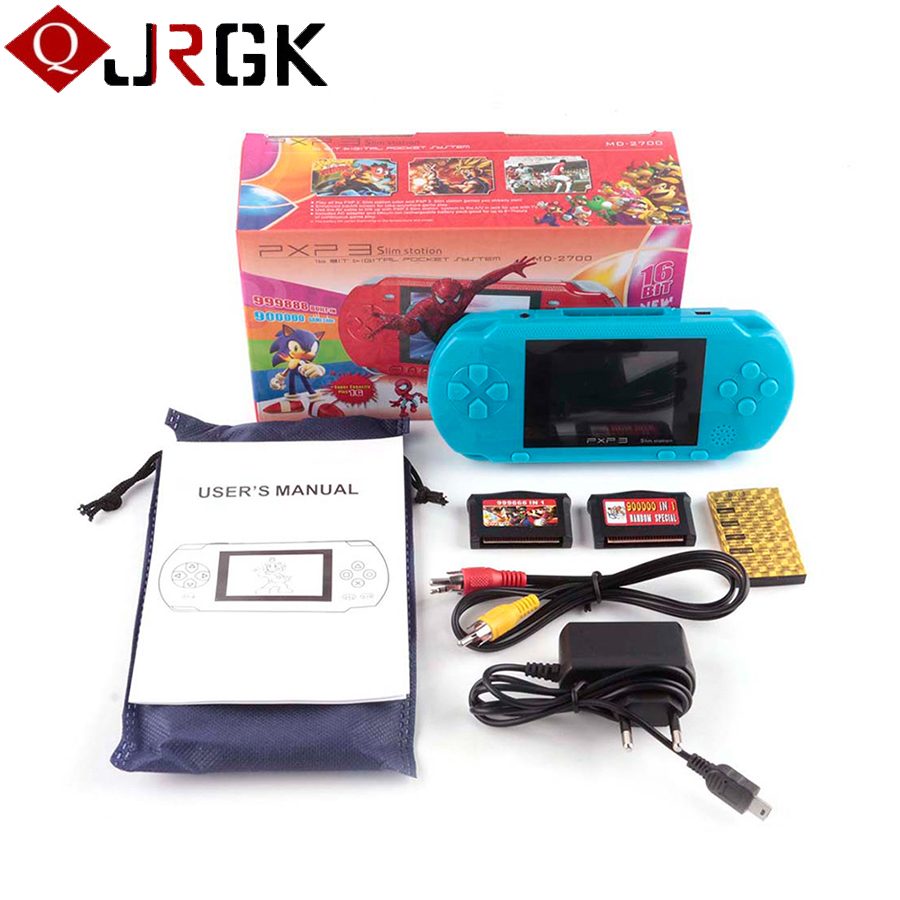 JRGK Portable 16 Bit Handheld Game Player Video Game Console