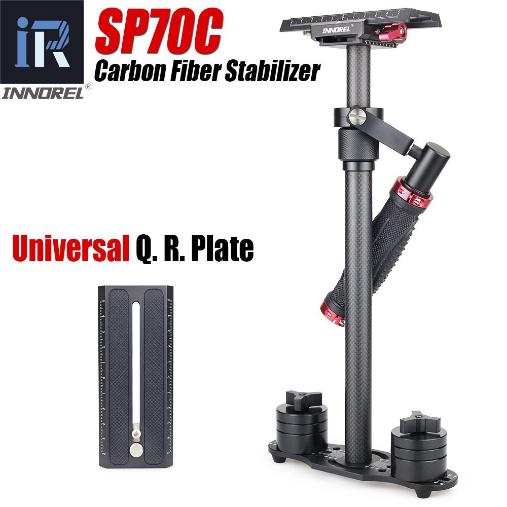 SP70C Steadycam Carbon Fiber Handheld Stabilizer for Canon Nikon DSLR Camera