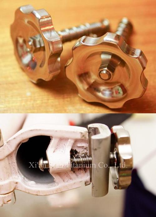 Titanium Bike Moving Hinge Clamps Lever for Bicycle Brompton