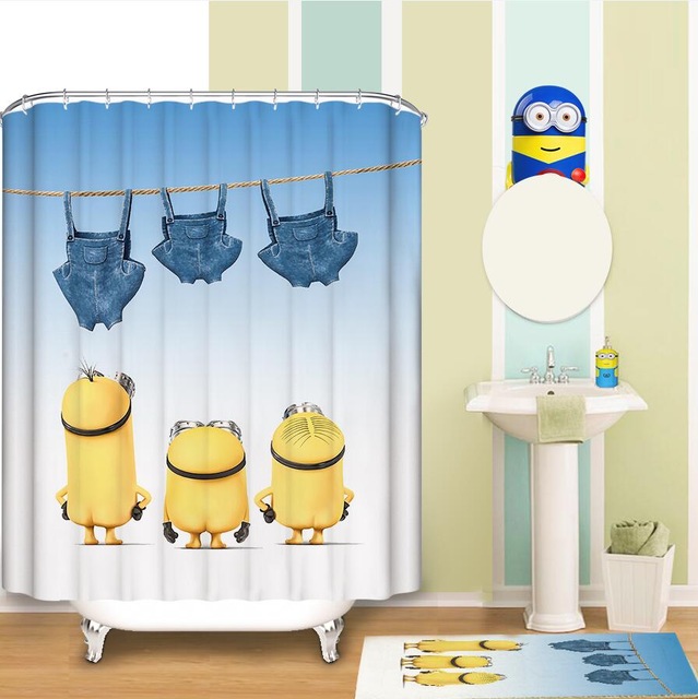 Ibano Waterproof Bathroom Fabric Shower Curtain For The Bathroom